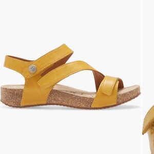 Josef Seibel Mustard Sandals